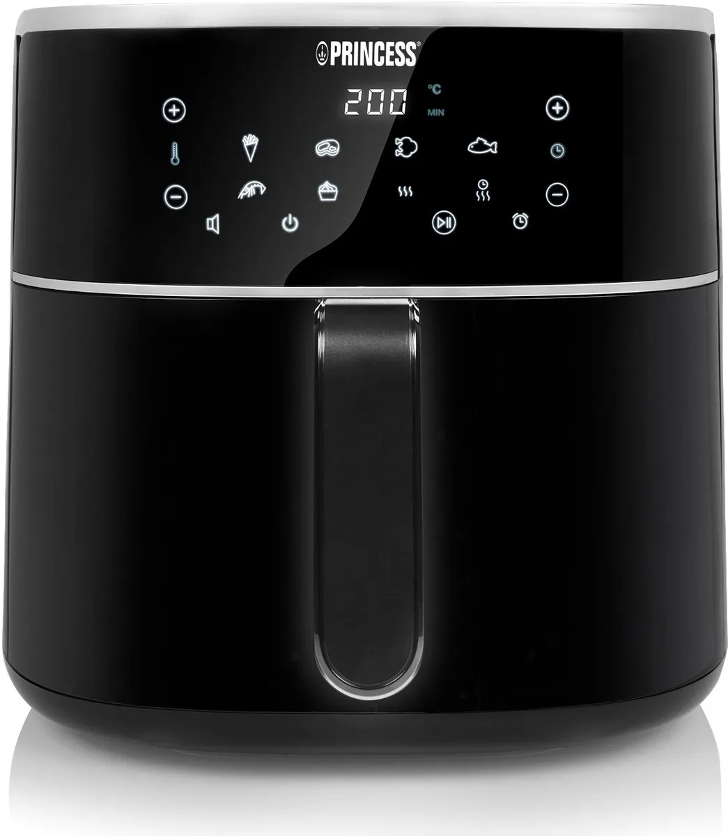 Princess Digitale Airfryer XXL 182254 - 8L - 1800W - Zwart - afbeelding 6 van 6