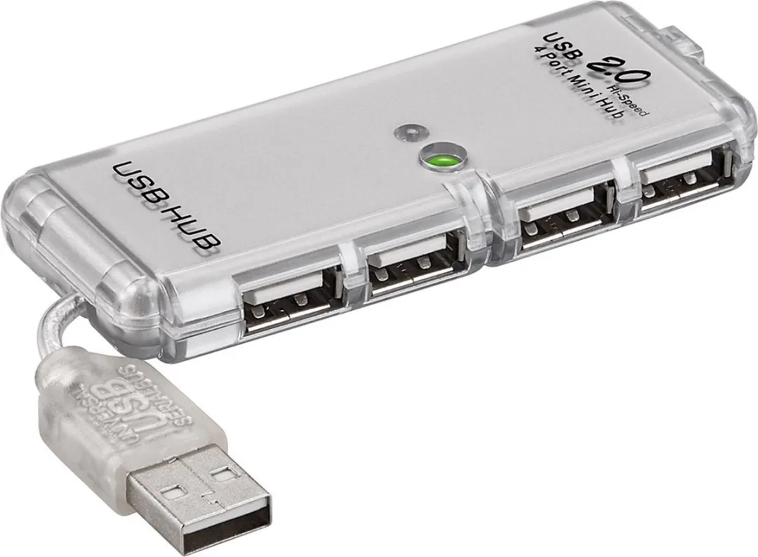 Goobay 68879 USB Hub 4 Poorten