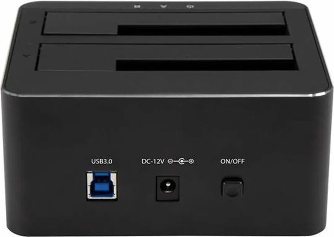 Startech SDOCK2U33V USB 3.0 Dockstation - Zwart