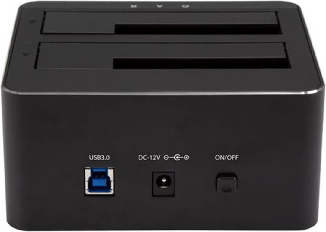 Startech SDOCK2U33V USB 3.0 Dockstation - Zwart