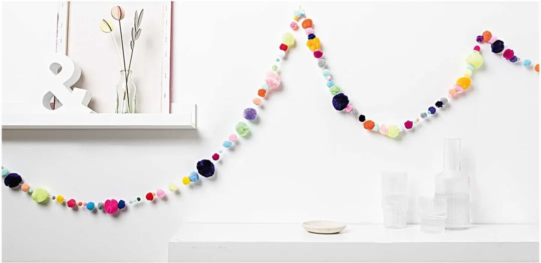 Rico Design Made by Me Pompomset Candy Mix - 100 Stuks