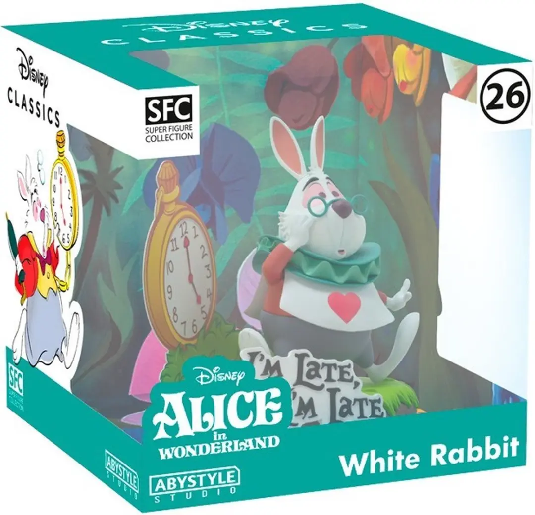 ABYstyle Alice in Wonderland White Rabbit Verzamelfiguur - afbeelding 5 van 6