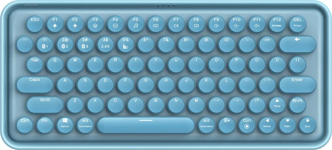 Rapoo Ralemo Pre 5 Draadloos Toetsenbord - Blauw - afbeelding 6 van 6