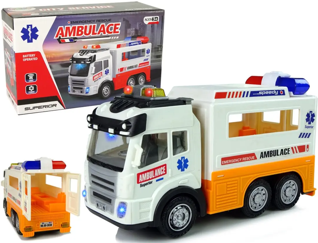 Ambulance Batterij Autolichten Geluiden
