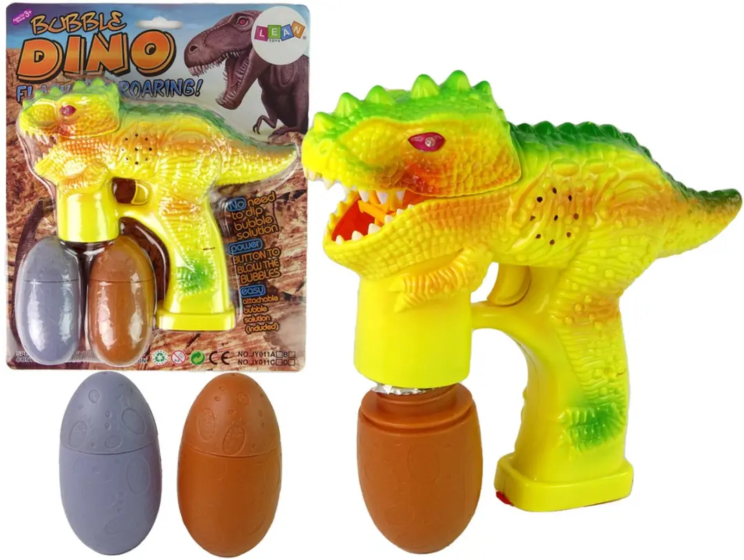 Zeepbellen Dinosaurusbel Vloeibaar Ei Geel