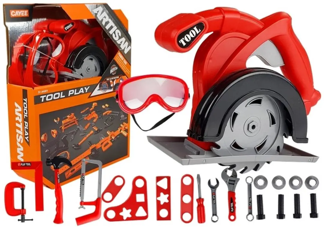 Lean Toys Zagerijgereedschapset 23-delig