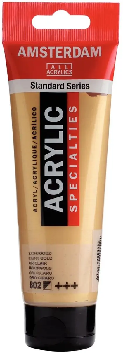 Talens acrylverf Amsterdam lichtgoud 3 stuks