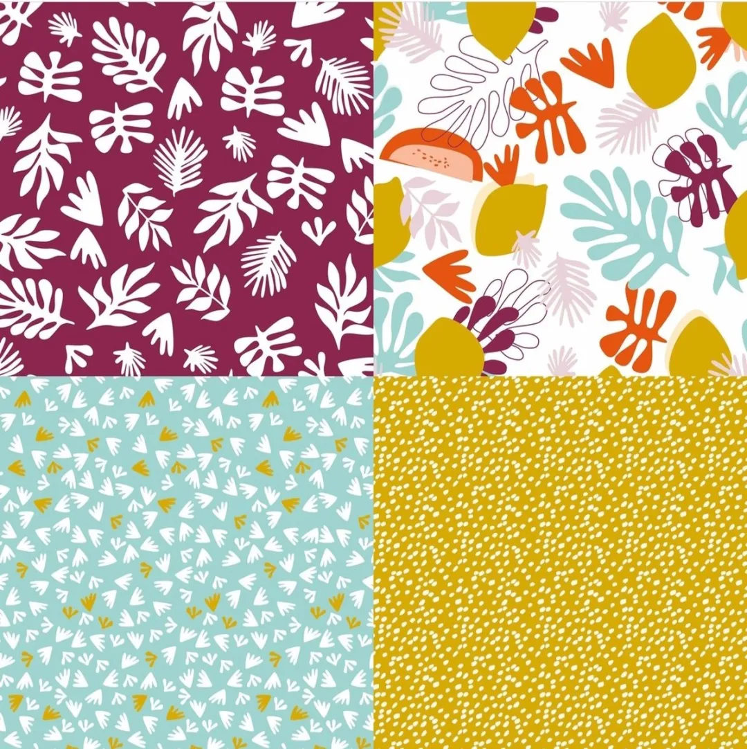 Decopatch Papier Mintgroen/Wit/Mosterdgeel - 3 Kleuren A3