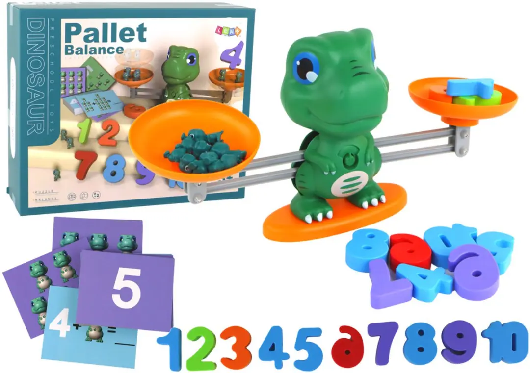 Lean Toys Dinosaurusweegschalen
