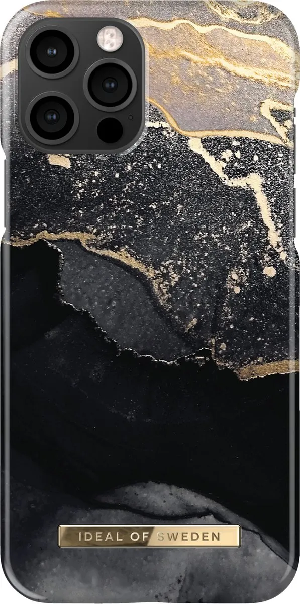 iDeal of Sweden iPhone 13 Pro Hoesje Golden Twilight Marble