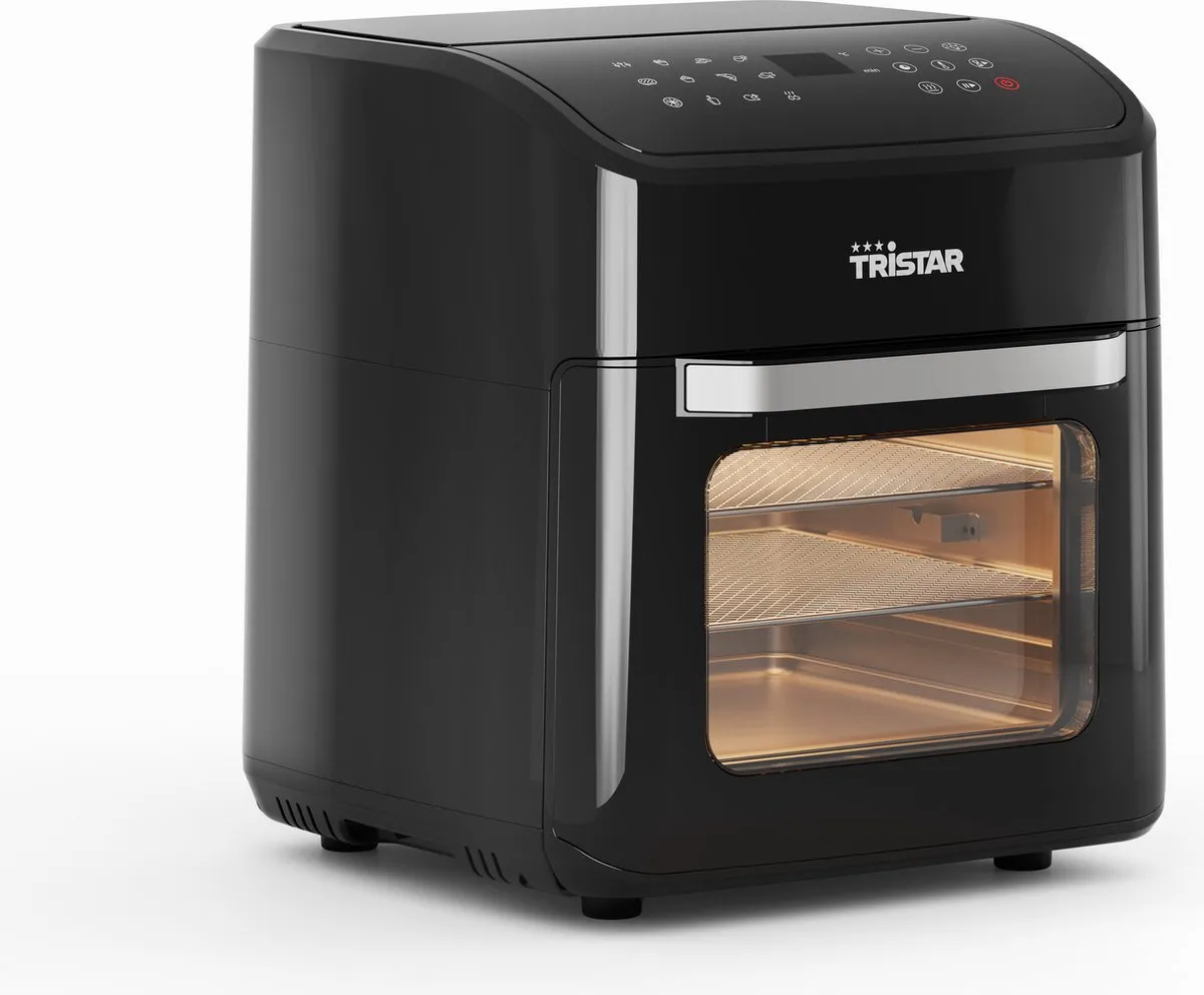Tristar FR-9065 - Airfryer Oven XXL - 12L - 12 Bakprogramma's - Zwart