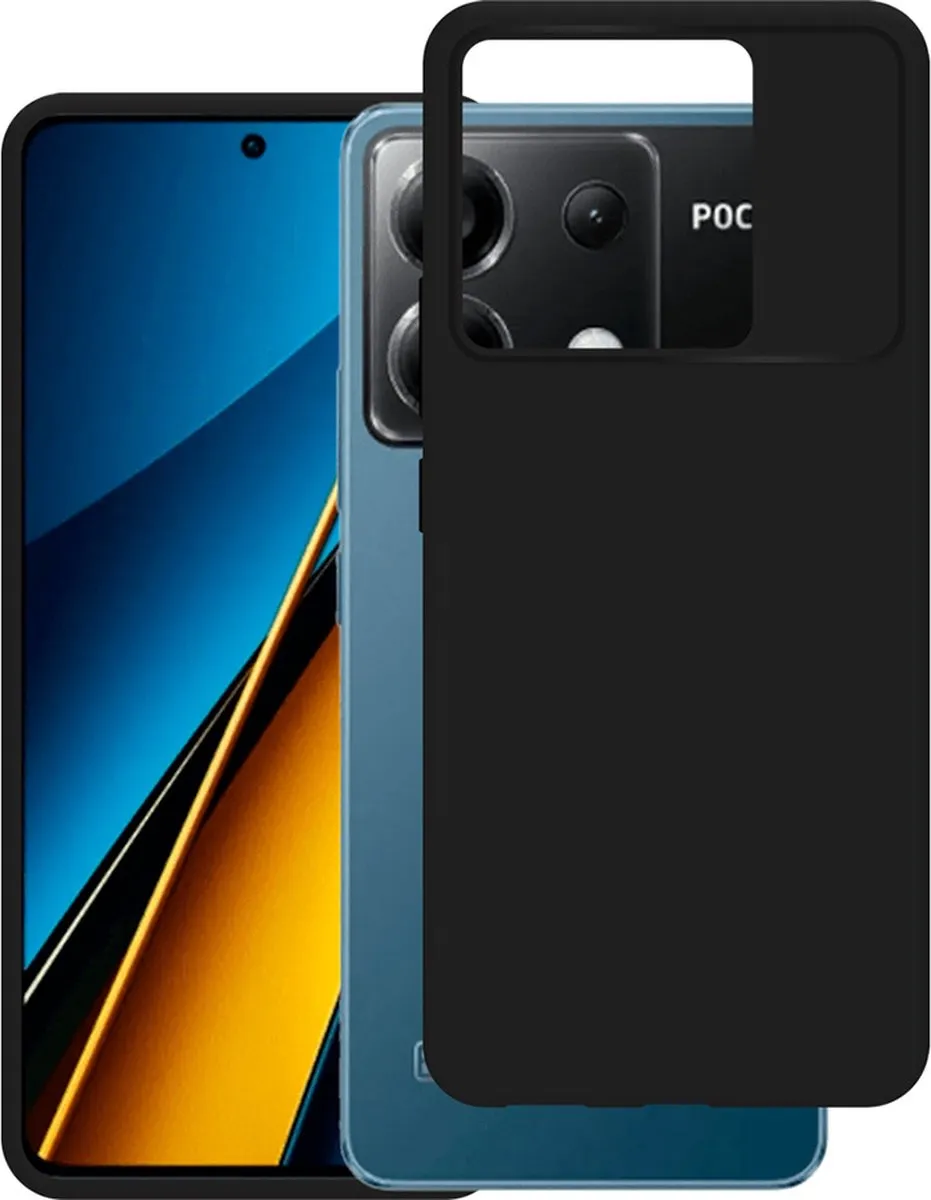Just in Case TPU Hoesje Xiaomi Poco X6 - Zwart