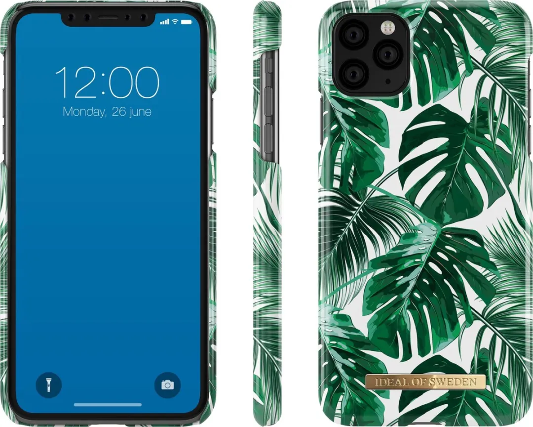 iDeal of Sweden iPhone 11 Pro Max Monstera Jungle Hoesje - Wit/ Groen - afbeelding 5 van 6