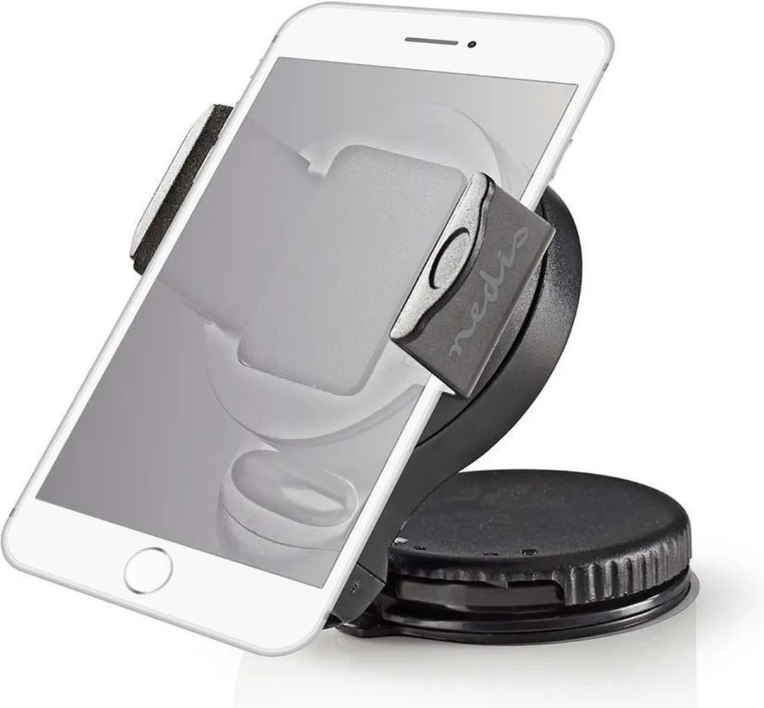 Nedis Smartphonehouder Auto SCMT400BK - Universeel 4-6.4" - Zwart