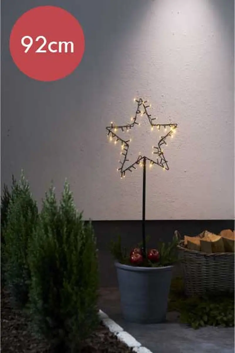Prik kerstster "Spiky"- 92cm