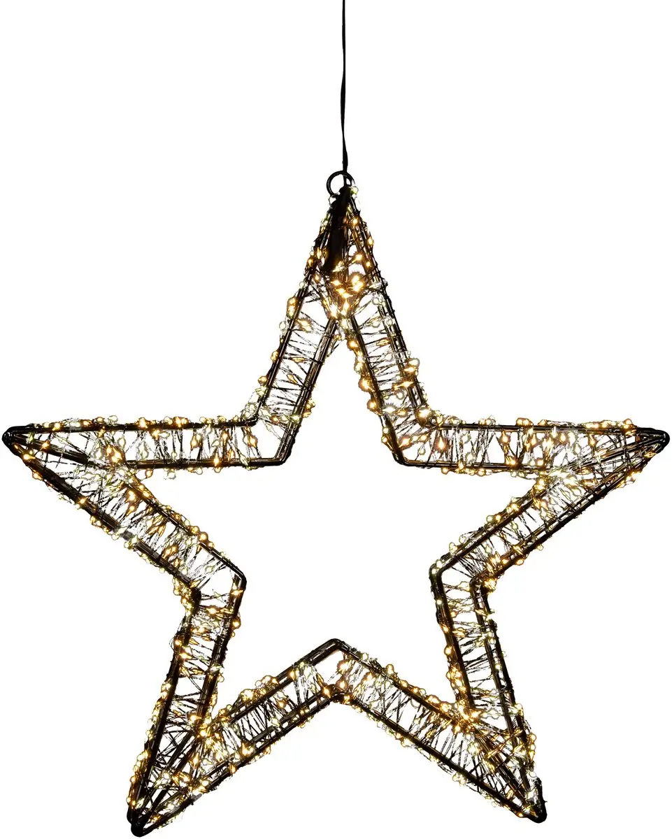 Anna's Collection Verlichte Kerstster 3D - Ø36cm - Warm Wit - afbeelding 2 van 3