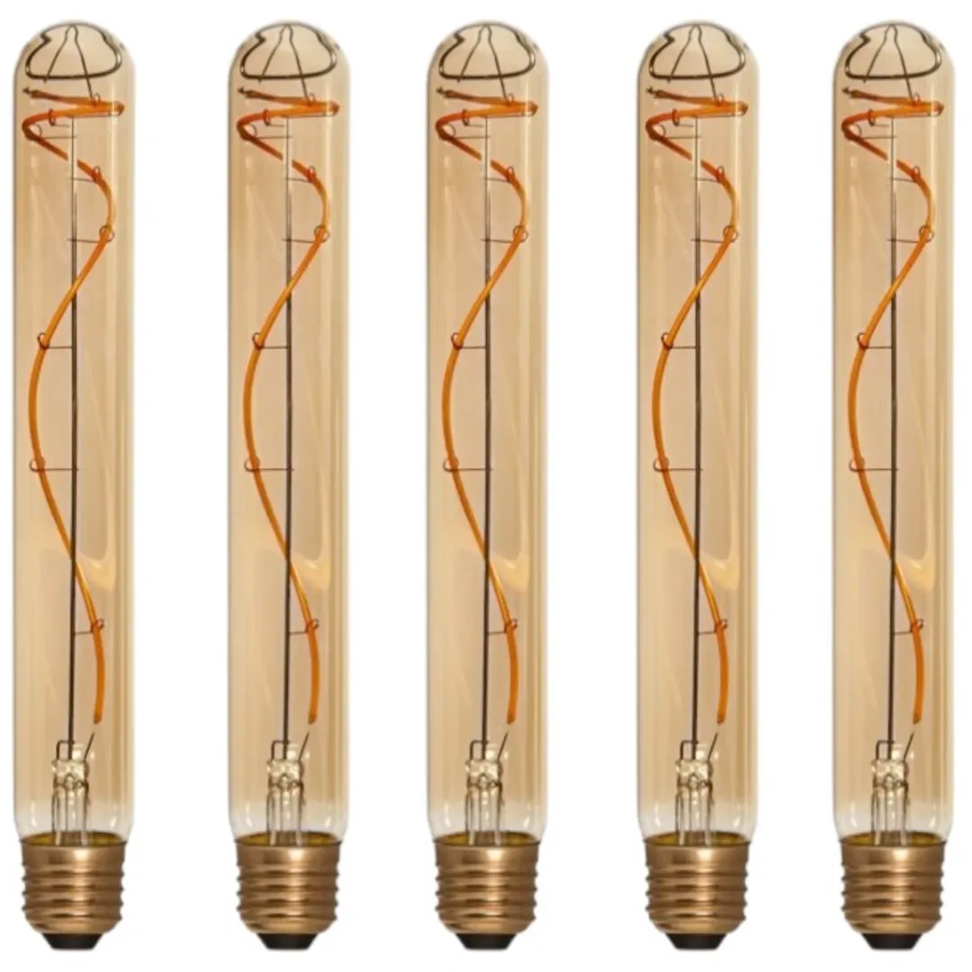 Star Trading Staaflamp E27 4W Super Warm Wit - 5 Stuks
