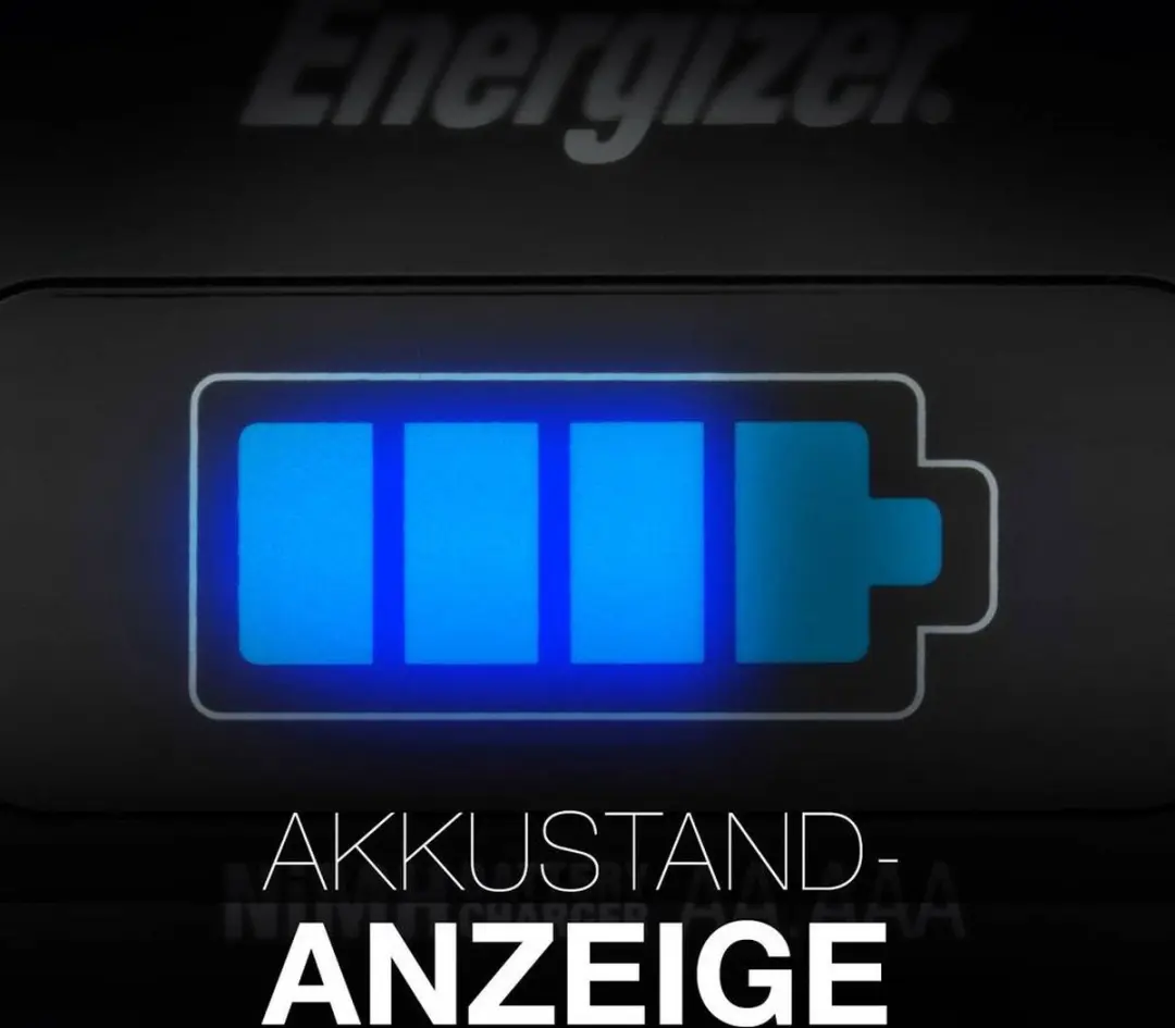 Energizer CH1HR3 Snellader AA/AAA - 4x AA 2300mAh - afbeelding 3 van 5