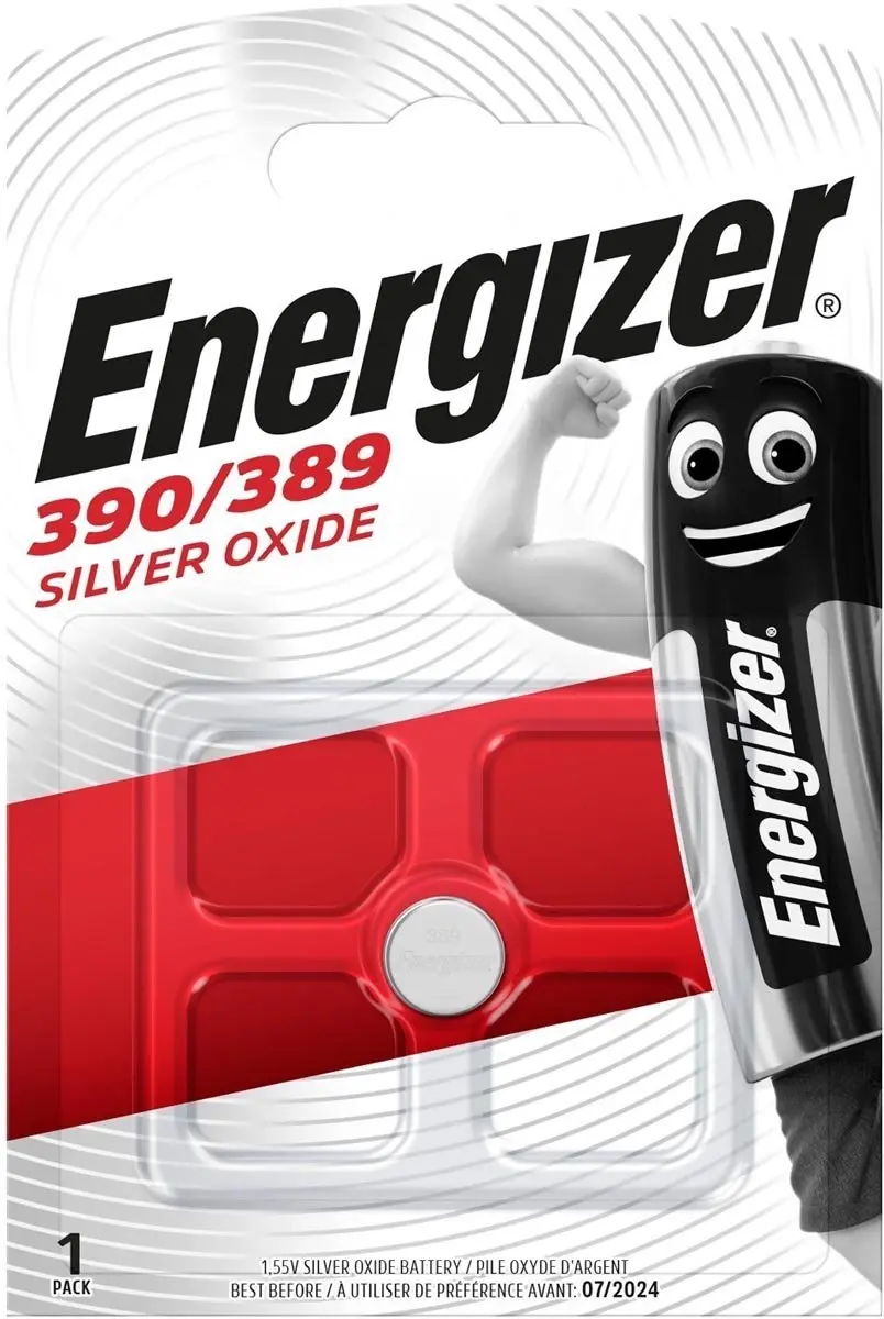 Energizer 390/389 Zilveroxide Horlogebatterij