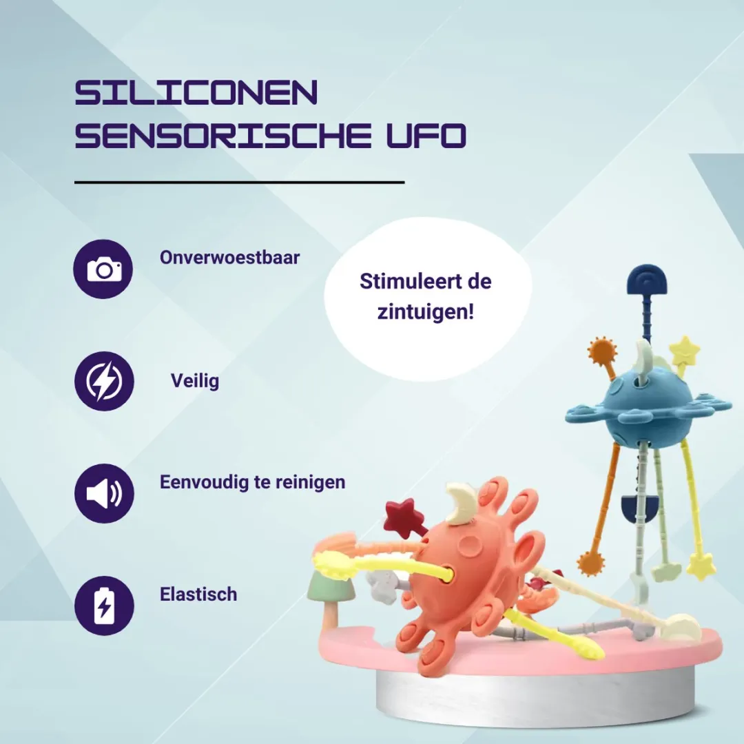 VintaToys Sensorisch babyspeelgoed meisje - Montessori speelgoed - Roze