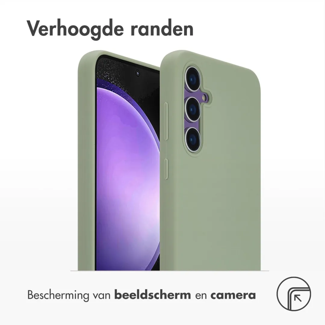 Accezz Hoesje Samsung Galaxy S23 FE Olijfgroen - MagSafe - afbeelding 6 van 6