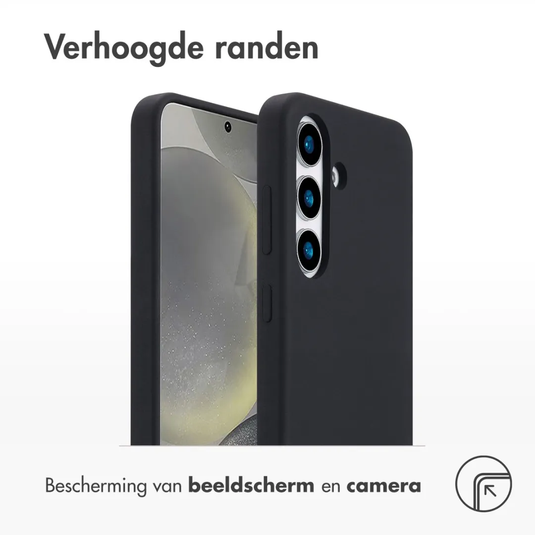 Accezz Hoesje Samsung Galaxy S25 - Zwart MagSafe