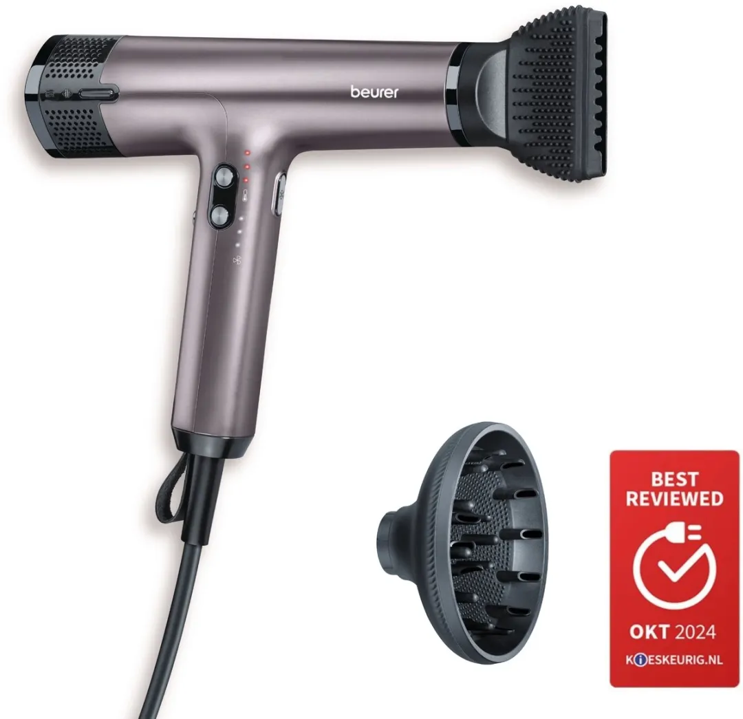 Beurer HC 100 Excellence Haardroger - 1700W - Paars