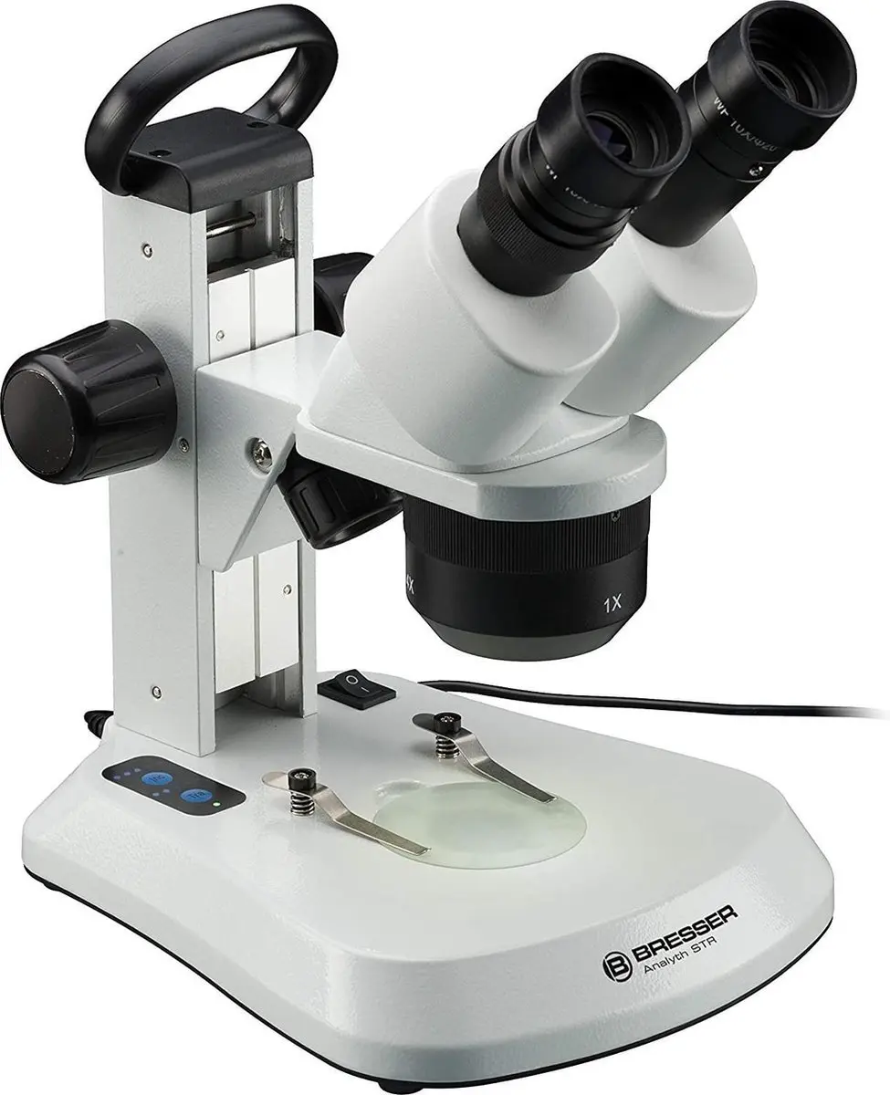 Bresser Analyth STR Microscoop - 10x tot 40x - Wit - afbeelding 6 van 6