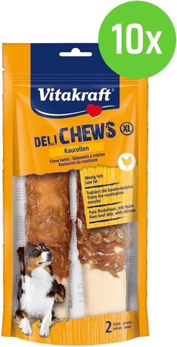 Vitakraft DeliCHEWS Kauwrollen XL