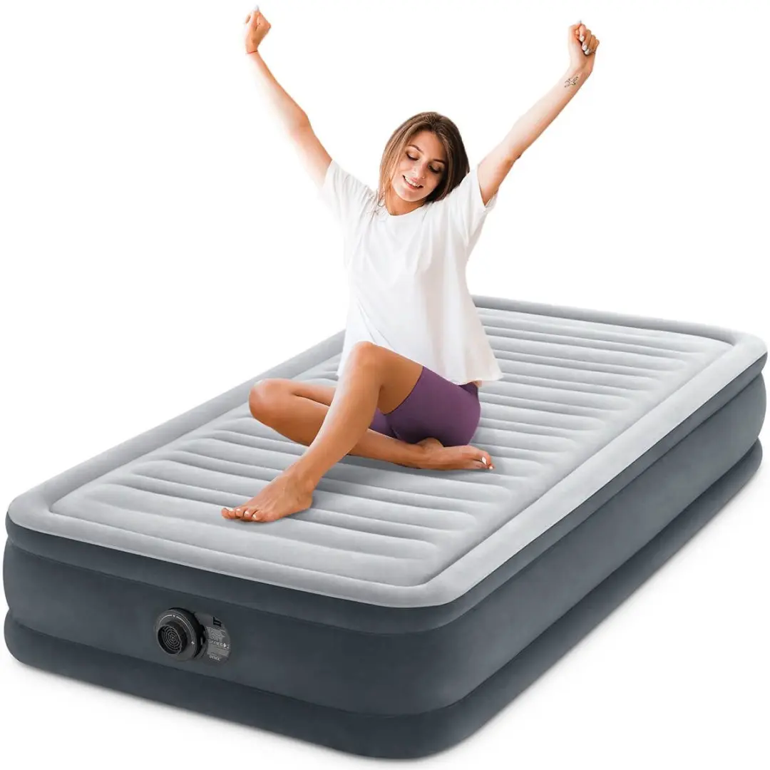 Intex Comfort Plush luchtbed met ingebouwde pomp