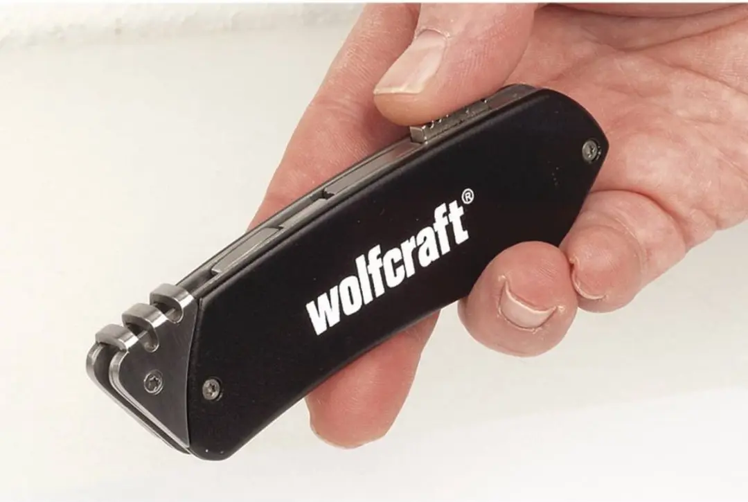 wolfcraft 4124000 Aluminium Vrijetijdsmes - Intrekbaar Mes - afbeelding 3 van 6