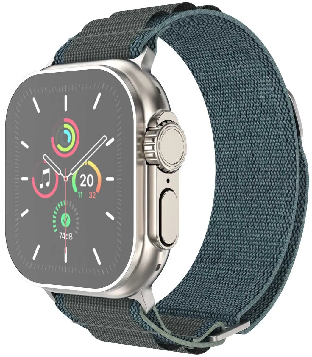 Imoshion Nylon Bandje Apple Watch 42mm Blauw