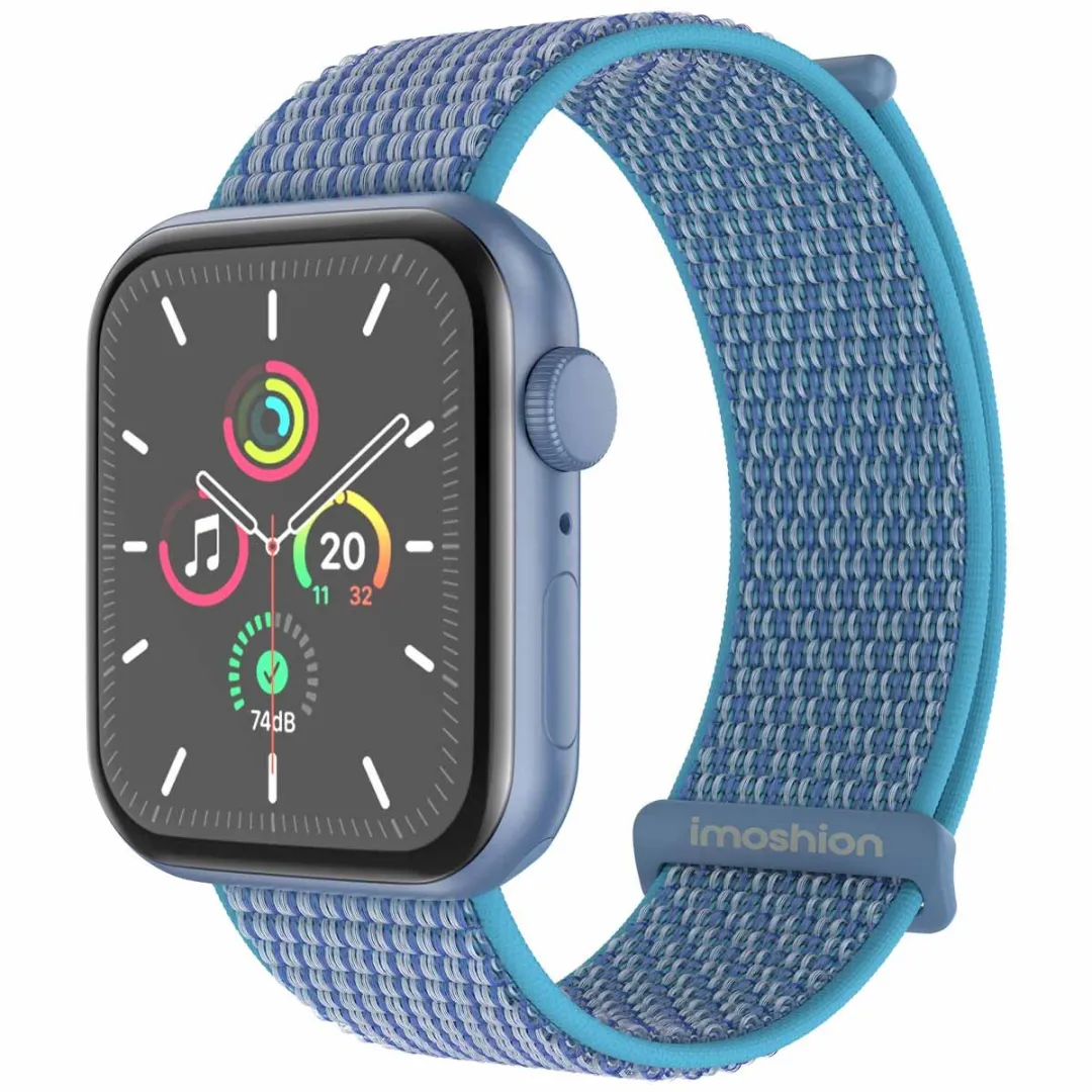 Imoshion Nylon Bandje Apple Watch 42mm Blauw