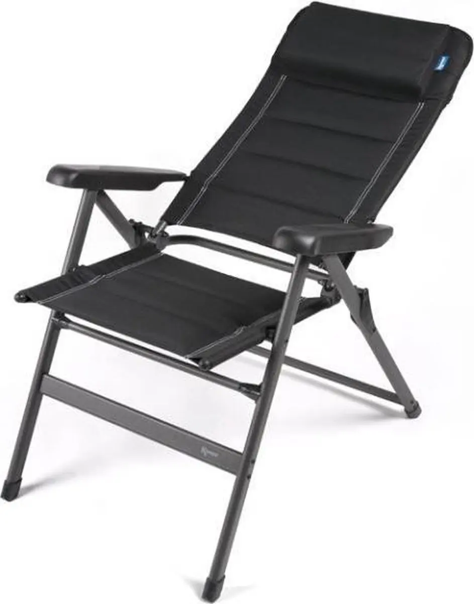 Dometic Luxury Firenze Verstelbare Stoel - 150kg - Zwart - afbeelding 2 van 5