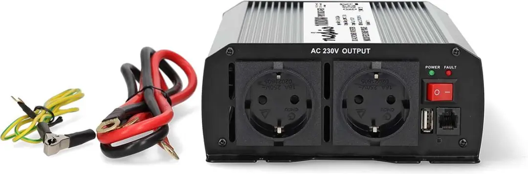 Nedis Omvormer 1000W Gemodificeerde Sinusgolf