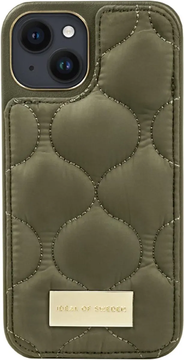 iDeal of Sweden Fashion Case Atelier Puffy Khaki - iPhone 13/14