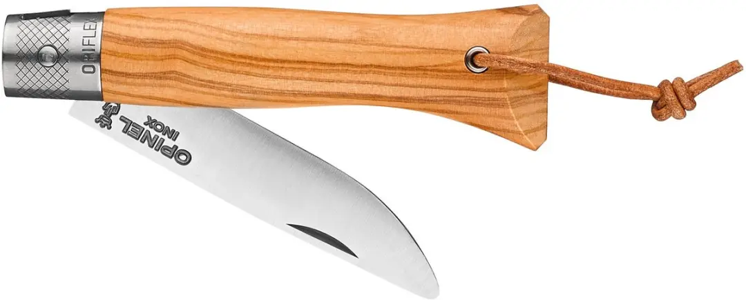 Opinel Néo6 Zakmes - Olijfhout - RVS - afbeelding 3 van 6