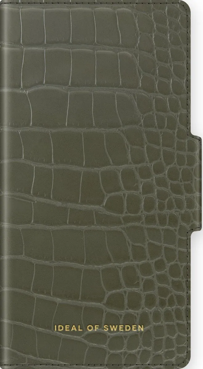 iDeal of Sweden Atelier Wallet Samsung Galaxy S21 Khaki Croco