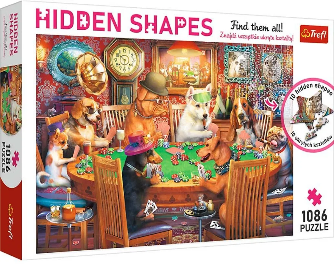 Trefl Puzzel 1000 Verborgen Vormen