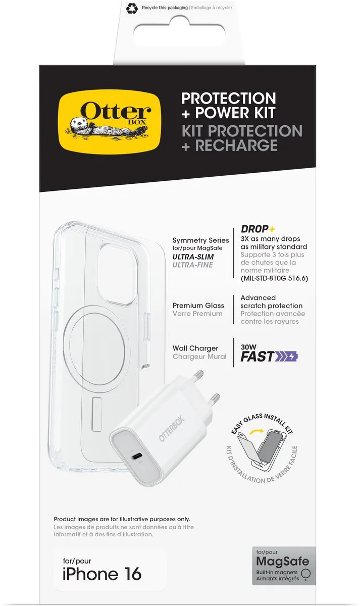 OtterBox 78-81429 iPhone 16 Hoes - Transparant