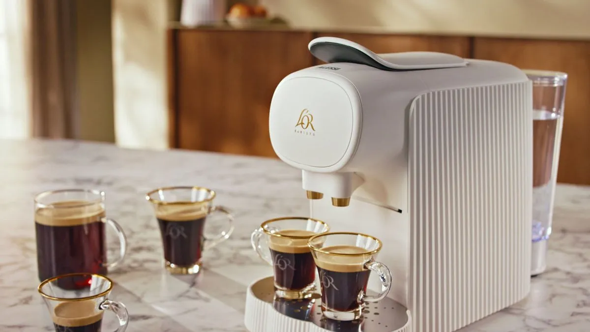 Philips L'Or Barista LM9012/08 Koffiecupmachine - Wit - afbeelding 6 van 6