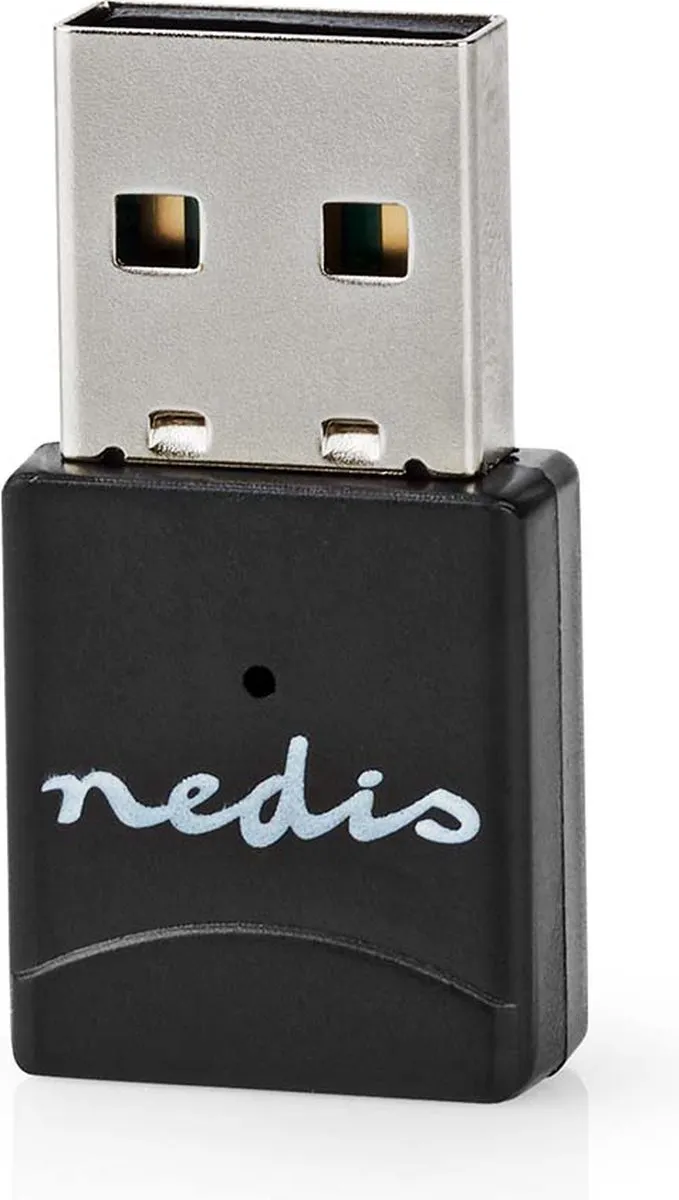 Nedis WSNWM610BK Wi-Fi Dongel AC600 - Zwart