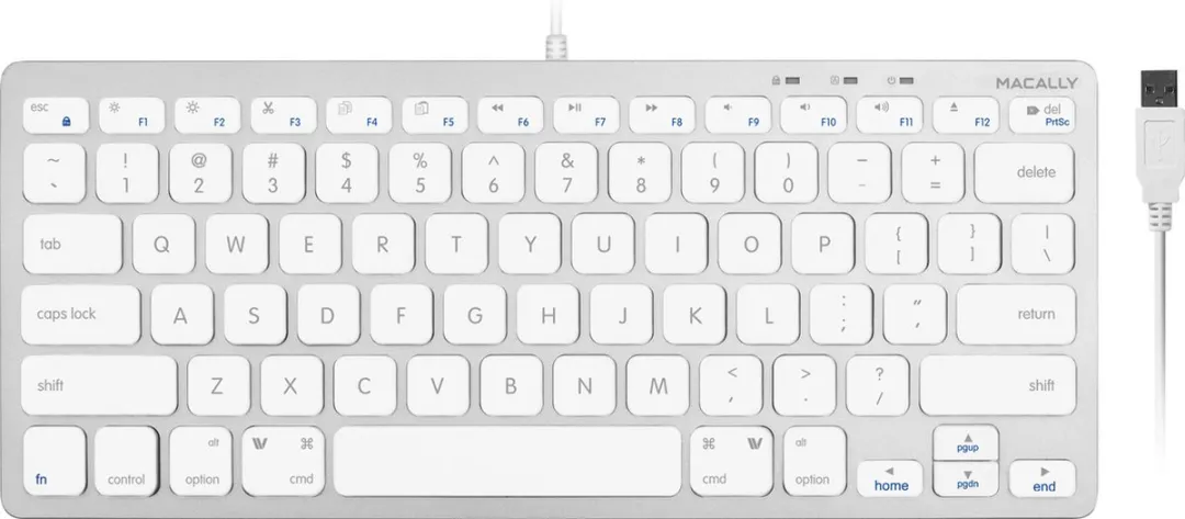 Macally SLIMKEYCA Compact USB-toetsenbord