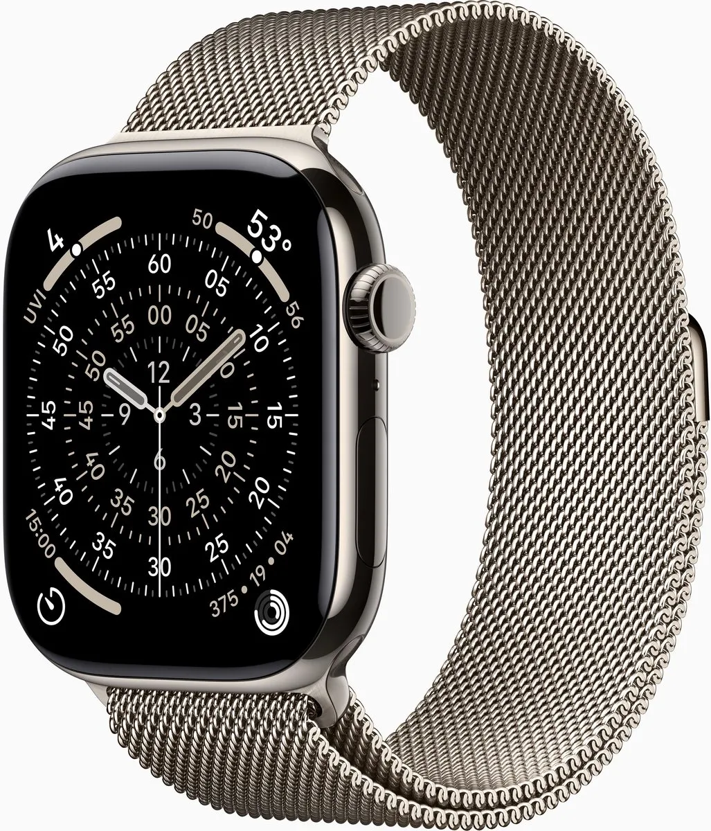 Apple Watch 11 42mm Titanium Natural