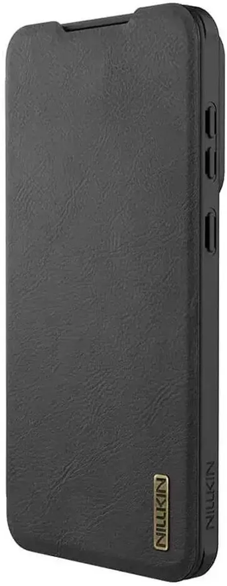 Nillkin Qin Pro Hoesje Samsung Galaxy S25 Ultra - Zwart