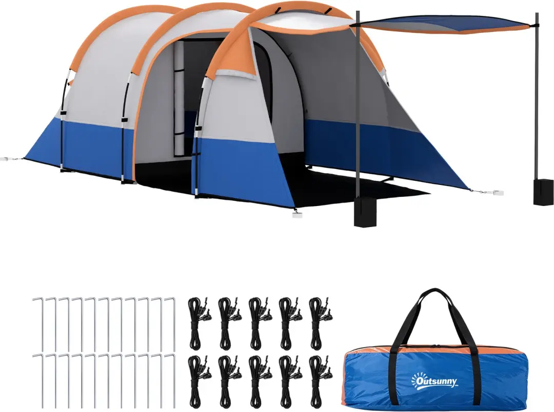 Outsunny Campingtent voor 3 Personen
