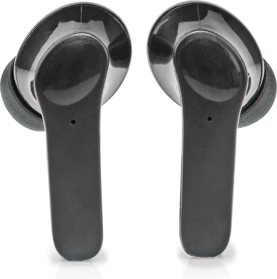 Nedis HPBT5060BK Volledig Draadloze Oordopjes - Zwart