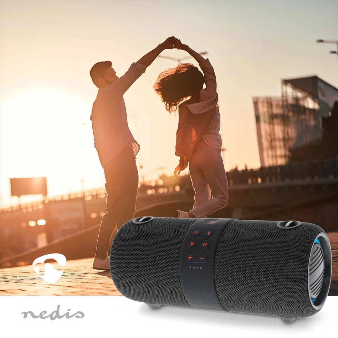 Nedis SPBT2480BK Bluetooth Speaker - 40W - IPX6 - Zwart - afbeelding 6 van 6