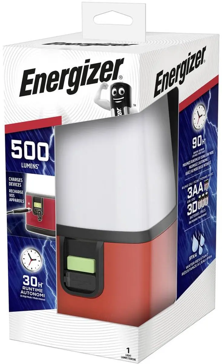 Energizer E304157700 Campinglantaarn 500 lm