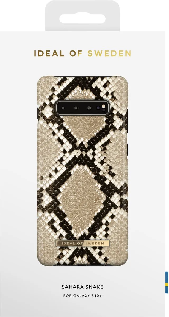 iDeal of Sweden Fashion Case Samsung Galaxy S10+ - Bruin